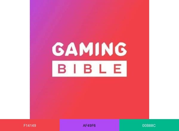 GAMINGbible brand color palette