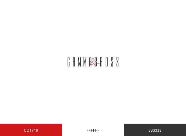GAMMA & BROSS brand color palette