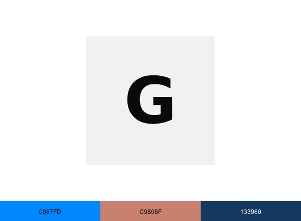 Gan Jing World brand color palette