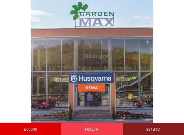 GardenMax brand color palette