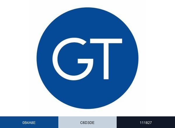 Gardiner & Theobald brand color palette