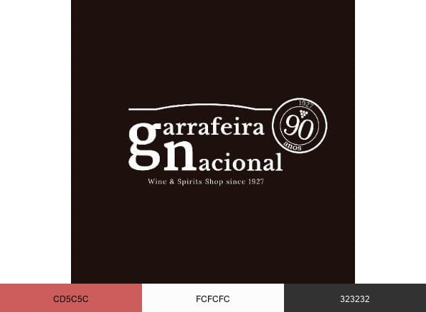 Garrafeira Nacional brand color palette