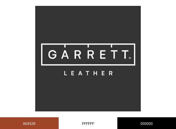 Garrett Leather brand color palette