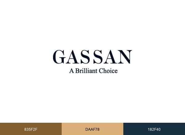 Gassan Diamonds brand color palette