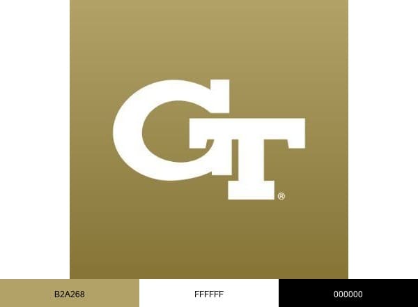Georgia Tech brand color palette