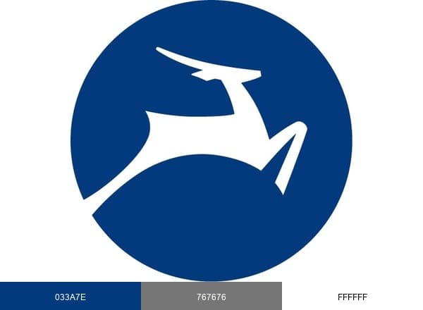 Gazelle brand color palette