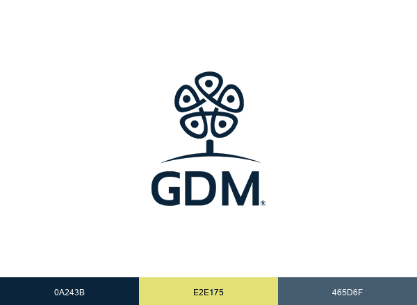 GDM brand color palette