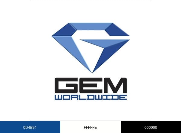 Gem Worldwide Ground Transportation brand color palette