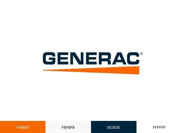Generac brand color palette