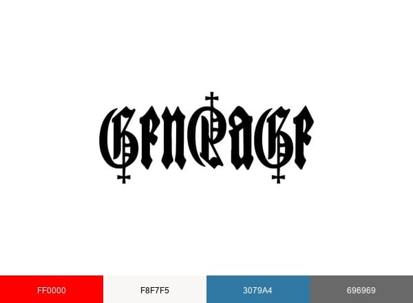 GENRAGE brand color palette