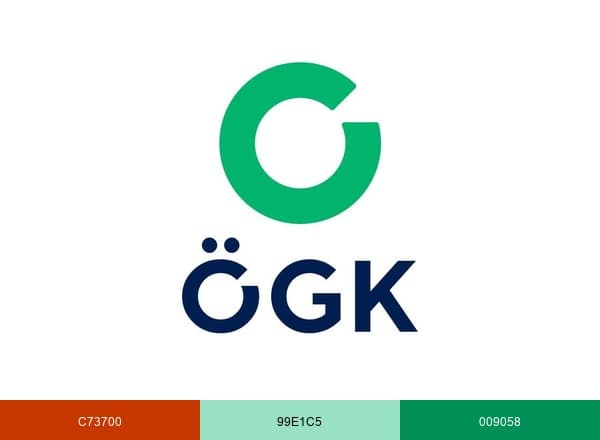 Österreichische Gesundheitskasse brand color palette