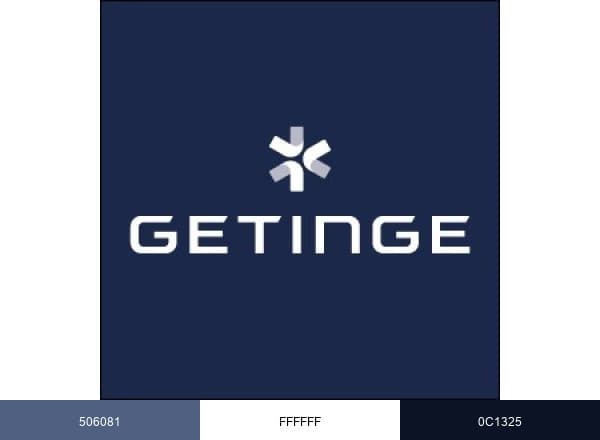 Getinge brand color palette