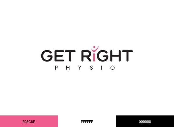 Get Right Physio brand color palette