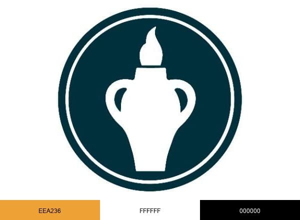 The Gideons International brand color palette