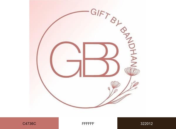 Gift By Bandhan brand color palette