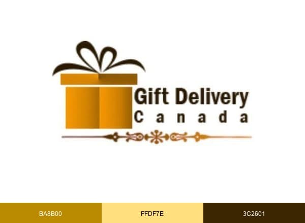 Gift Delivery Canada brand color palette