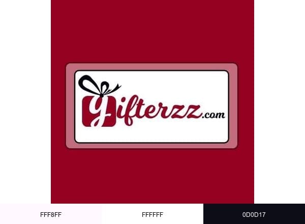 Gifterzz brand color palette