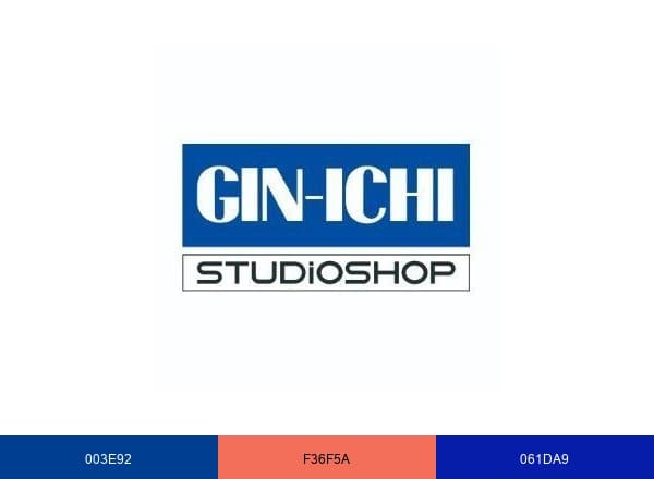 銀一スタジオショップ brand color palette