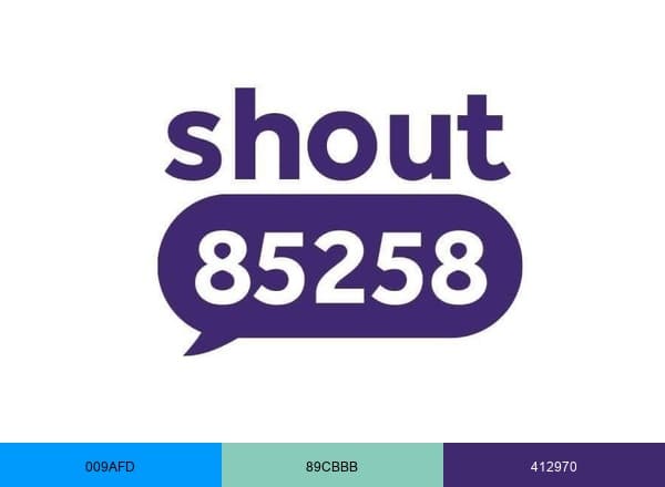 Shout brand color palette