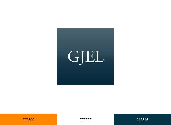 GJEL brand color palette
