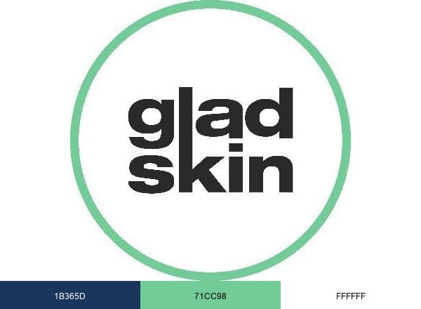 Gladskin brand color palette