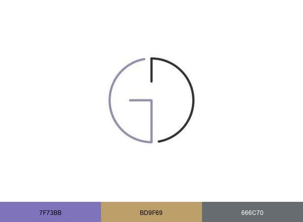GlamDerm brand color palette