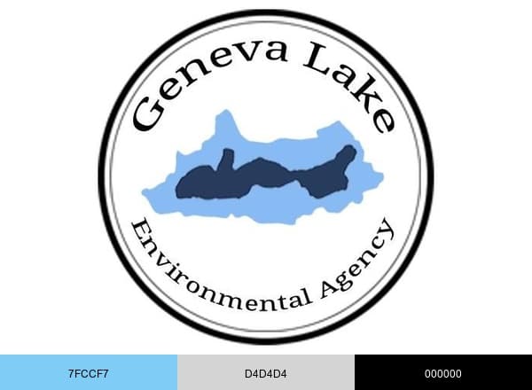 Geneva Lake Environmental Agency brand color palette