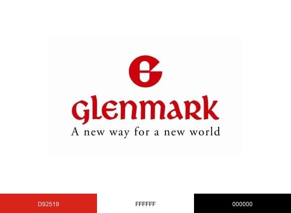 Glenmark Pharmaceuticals brand color palette