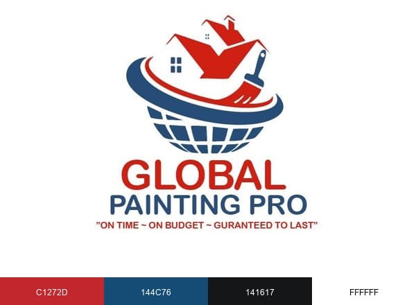 Global Painting Pro brand color palette