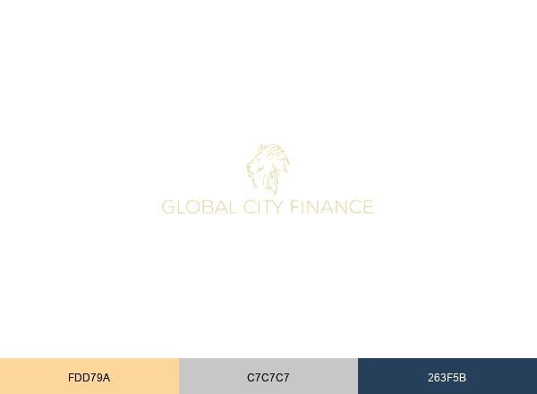 Global City Finance brand color palette