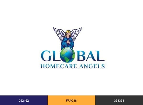 Global Homecare Angels brand color palette
