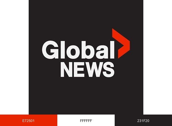 Global News brand color palette