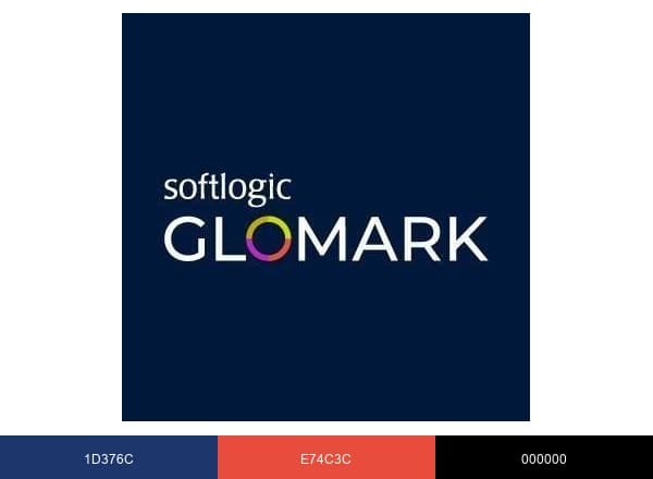 Softlogic Glomark brand color palette