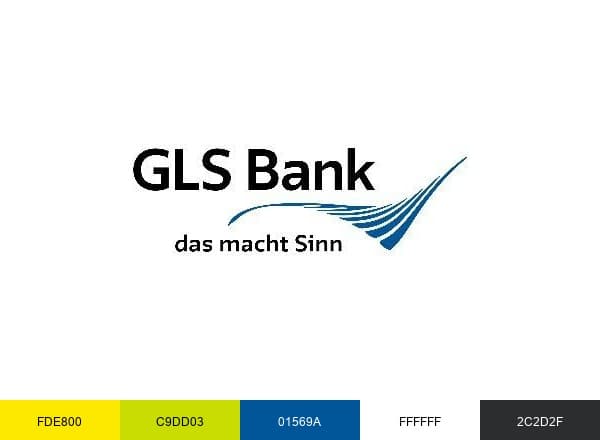 GLS Bank brand color palette