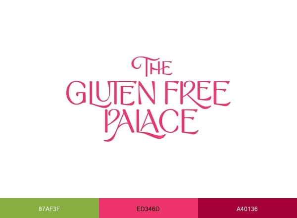 Gluten Free Palace brand color palette
