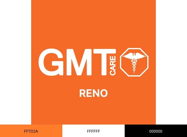 GMTCare brand color palette