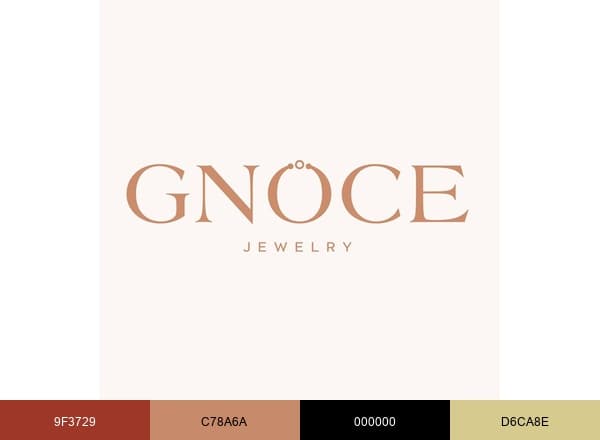 Gnoce brand color palette