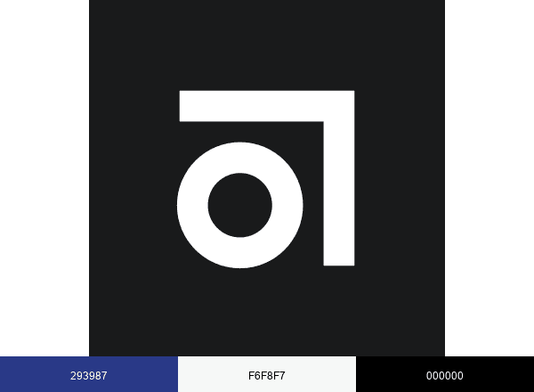 Abstract brand color palette