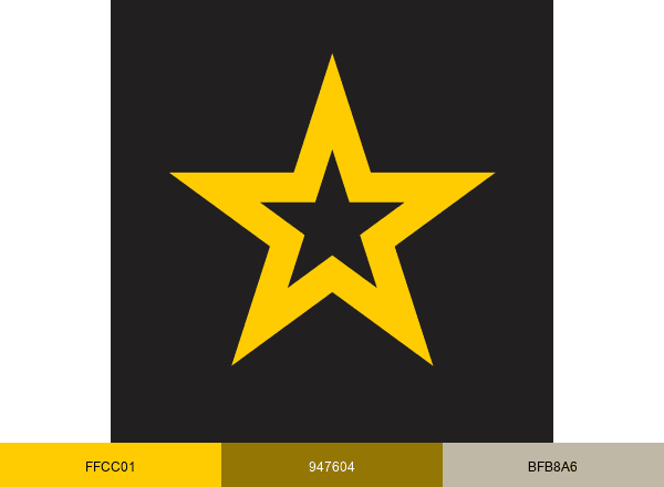 GoArmy brand color palette