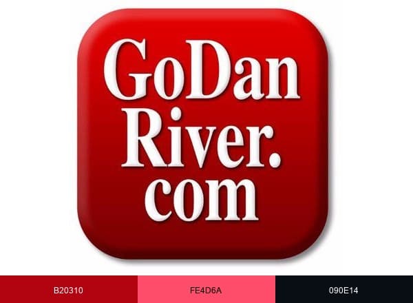 GoDanRiver brand color palette