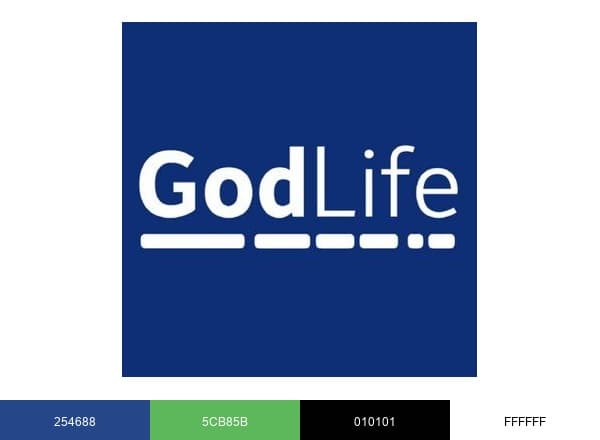 GodLife Tweets brand color palette