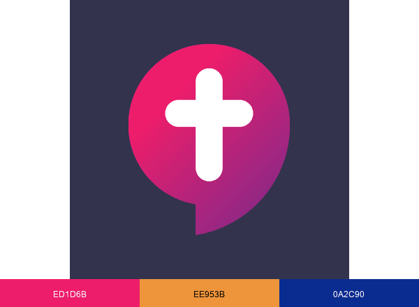 Godtube brand color palette