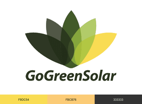 GoGreenSolar brand color palette
