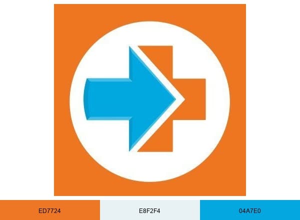 GoHealth Urgent Care brand color palette