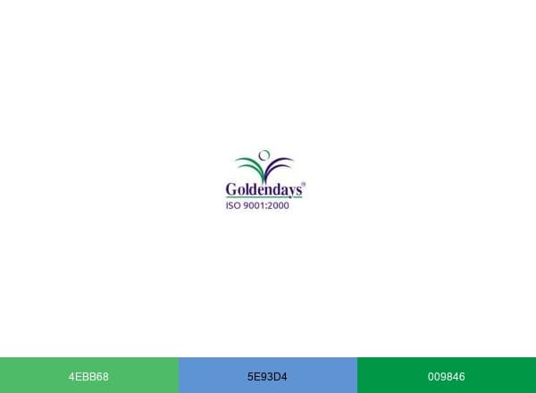Goldendays Creations Private Limited brand color palette