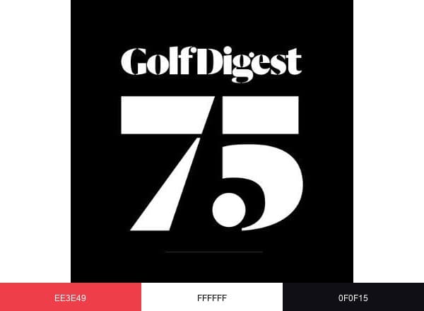 Golf Digest brand color palette