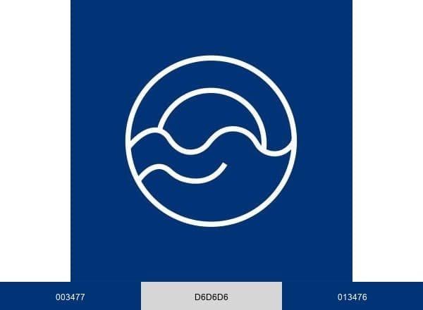 Go Ocean brand color palette