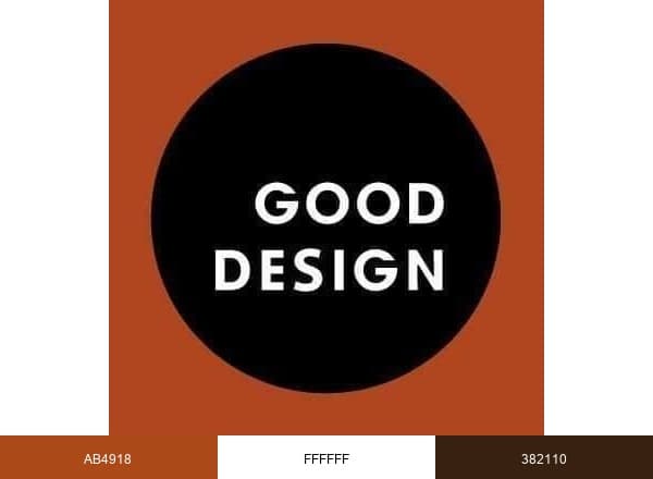 Good Design Awards brand color palette