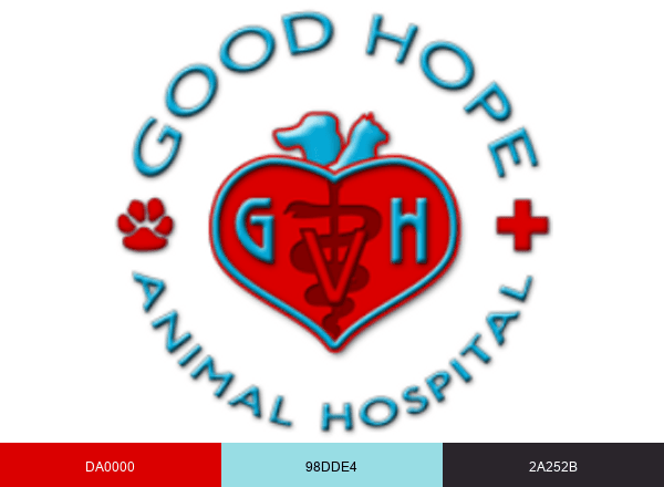 GoodHopeAnimalHosp. brand color palette