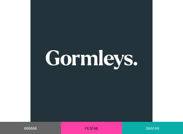 Gormleys Auctions brand color palette